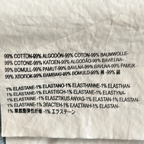 Vans Custom Made For You Straight Leg Jeans Medium Blue 99% Cotton Skater 36x34 - Picture 15 of 16